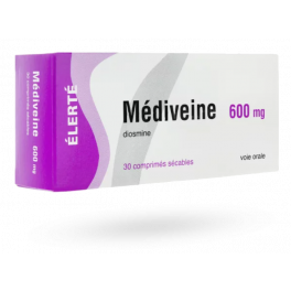 Médiveine Diosmine 600 mg - 30 comprimés