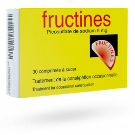 Fructines 5 mg laxatif - Boite de 30 comprimés 