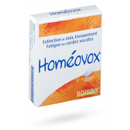 Homéovox Boiron - 60 comprimés enrobés 