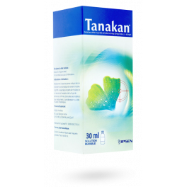 Tanakan solution buvable de 30 ml