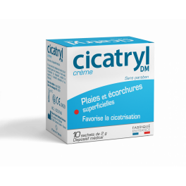Cicatryl pommade plaies et brûlures superficielles - 10 sachets