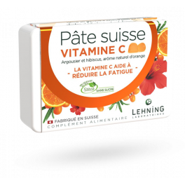Pâte suisse Vitamine C Lehning fatigue passagère - 40 gommes