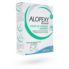 Alopexy 2% chute de cheveux - Spray 3x60 ml