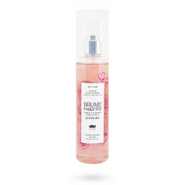Brume pailletée "Les petits bains de Provence" corps et cheveux - "Nuit Rose"  Fleur poudrée