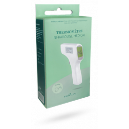 Thermomètre sans contact infrarouge frontal Santecare