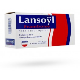 Lansoÿl framboise constipation occasionnelle - Gel oral 9 unidoses