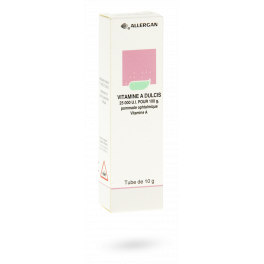 Vitamine A Dulcis 25000 U.I. pour 100 g