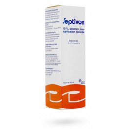 Septivon 1,5% solution antiseptique - Flacon 250 ml
