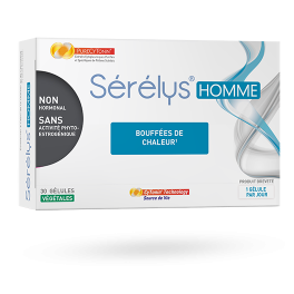 Sérélys Homme bouffées de chaleur - 30 gélules