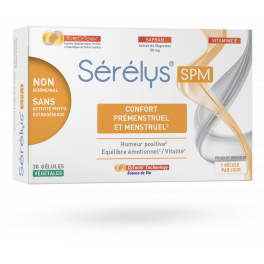 Sérélys SPM confort prémenstruel et menstruel - 30 gélules