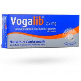 Vogalib 7,5 mg nausées vomissements - 8 comprimés orodispersibles