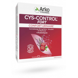 Cys-Control Fort confort urinaire Arkopharma - Arôme framboise