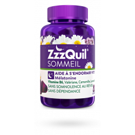 ZzzQuil Sommeil - 60 gommes à mâcher 