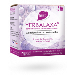 Yerbalaxa constipation plantes pour tisane - 10 sachets
