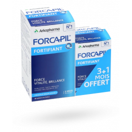 Forcapil cheveux et ongles formule fortifiante - 180 + 60 gélules