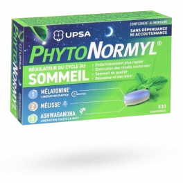 PhytoNormyl régulateur de sommeil UPSA - 30 comprimés