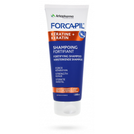 Forcapil shampoing fortifiant Kératine + Arkopharma - Tube 200 ml