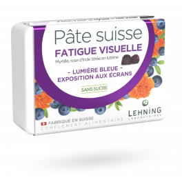 Pâte suisse Fatigue visuelle Lehning - 40 gommes sans sucre