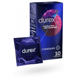 Durex Orgasm'Intense préservatifs avec gel stimulant vaginal - 10 préservatifs