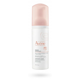 Mousse nettoyante peaux sensibles Avène - Flacon pompe 150 ml