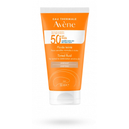 Fluide teinté solaire Avène SPF 50+ - Tube 50 ml