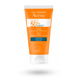 Fluide solaire Avène très haute protection SPF 50+ - Tube 50 ml