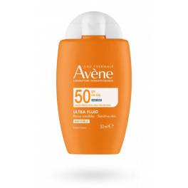 Ultra Fluid solaire invisible SPF 50+ Avène - Flacon 50 ml