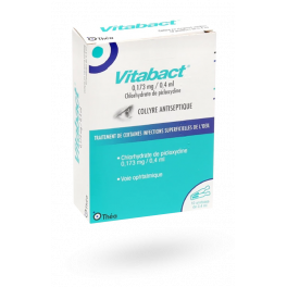 Vitabact collyre antiseptique - 10 unidoses