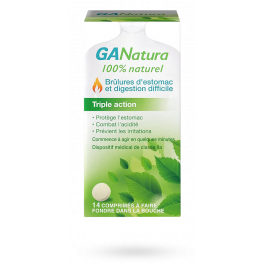 GANatura triple action brûlures d'estomac - 100% naturel