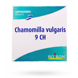 Chamomilla Vulgaris Boiron 9 CH - 12 suppositoires