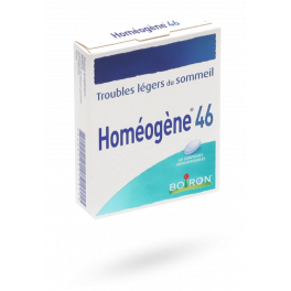 Homéogène 46 Boiron troubles légers du sommeil - 60 comprimés