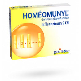 Homéomunyl Boiron Influenzinum 9 CH - 4 tubes granules