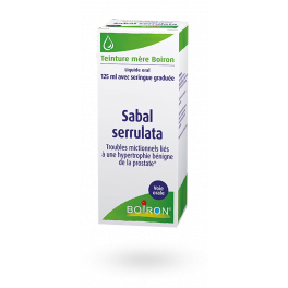 Sabal Serrulata Boiron teinture mère - 125 ml