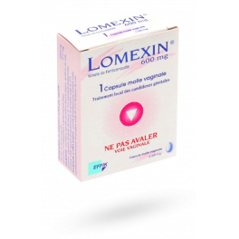 Lomexin 600 mg capsules vaginales - Mycoses vaginales