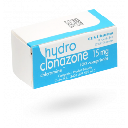 Hydroclonazone 15 mg - 100 comprimés