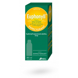 Euphonyll sirop expectorant toux grasse - 180 ml