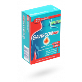 Gaviscon Pro menthe sans sucre suspension buvable - 20 sachets-dose