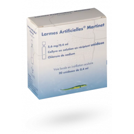 Larmes artificielles Martinet 5,6 mg/0,4 ml - 20 unidoses