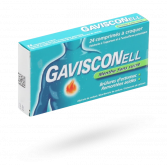 Gavisconell menthe sans sucre - 24 comprimés à croquer