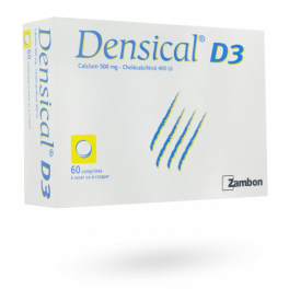 Densical vitamine D3 - 60 comprimés à croquer