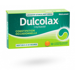 Dulcolax 5 mg bisacodyl - 30 comprimés