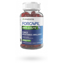 Forcapil anti-chute force résistance brillance - 60 gummies