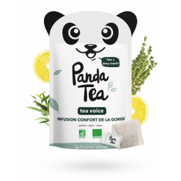 Panda Tea Tea Voice infusions BIO détox - 28 sachets goût thym citron