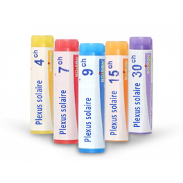 Plexus solaire Boiron - Tubes granules et doses