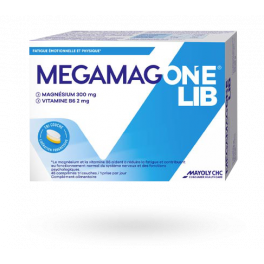 MegamagOne LIB magnésium vitamine B6 - 45 comprimés