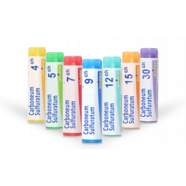 Carboneum Sulfuratum Boiron - Tubes granules et doses