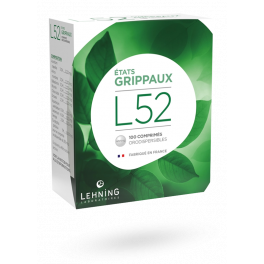 L52 état grippal Lehning - 100 comprimés orodispersibles