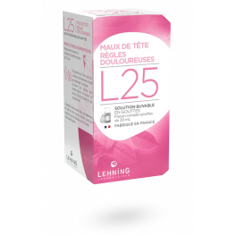 L25 Lehning maux de tête règles douloureuses - 30 ml