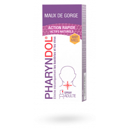 Pharyndol enfant maux de gorge - Spray 20 ml goût miel