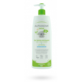 Alphanova Bébé gel dermo-nettoyant 2 en 1 BIO - 500 ml
